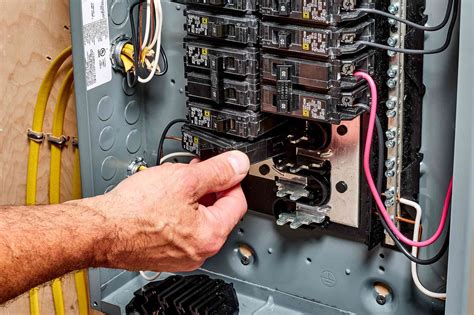 how to replace a circuit breaker in an electrical box|circuit breaker panel replacement.